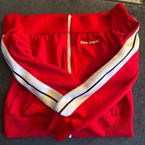 Palm angels OFF THE SHOULDER Zip up sweater